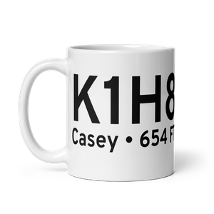 Casey Municipal Airport (K1H8) ICAO Mug