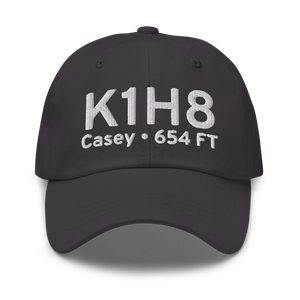 Casey Municipal Airport (K1H8) ICAO Hat