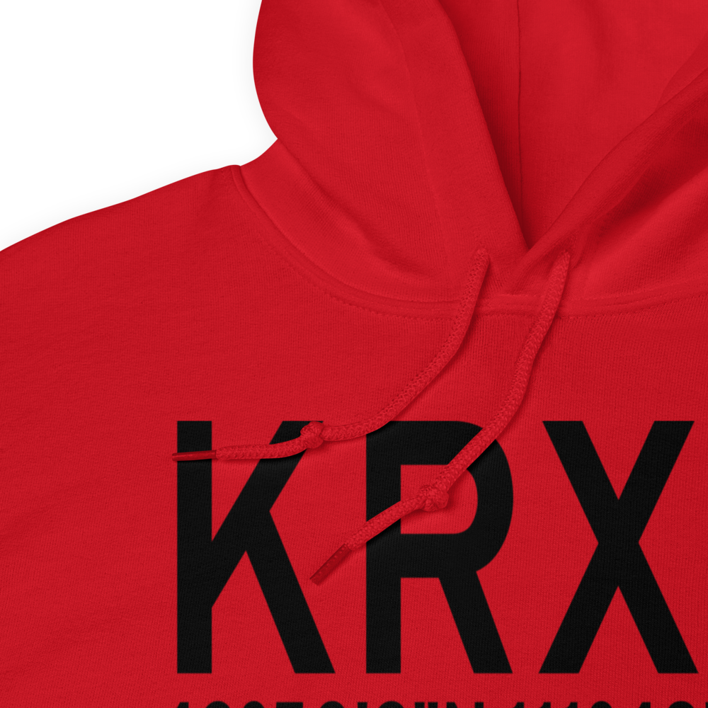 Rexburg Madison County Airport (KRXE) ICAO Hoodie Sweatshirt 