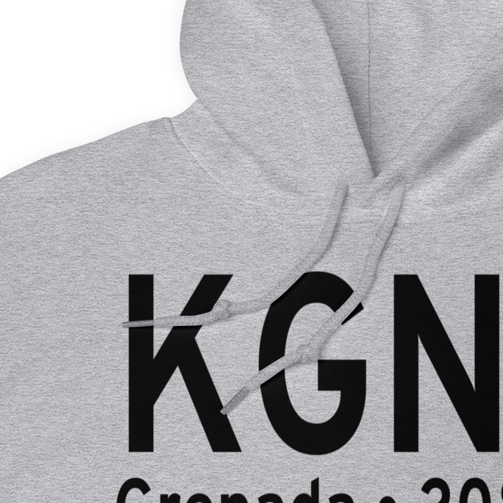 Grenada Municipal Airport (KGNF) ICAO Hoodie Sweatshirt 