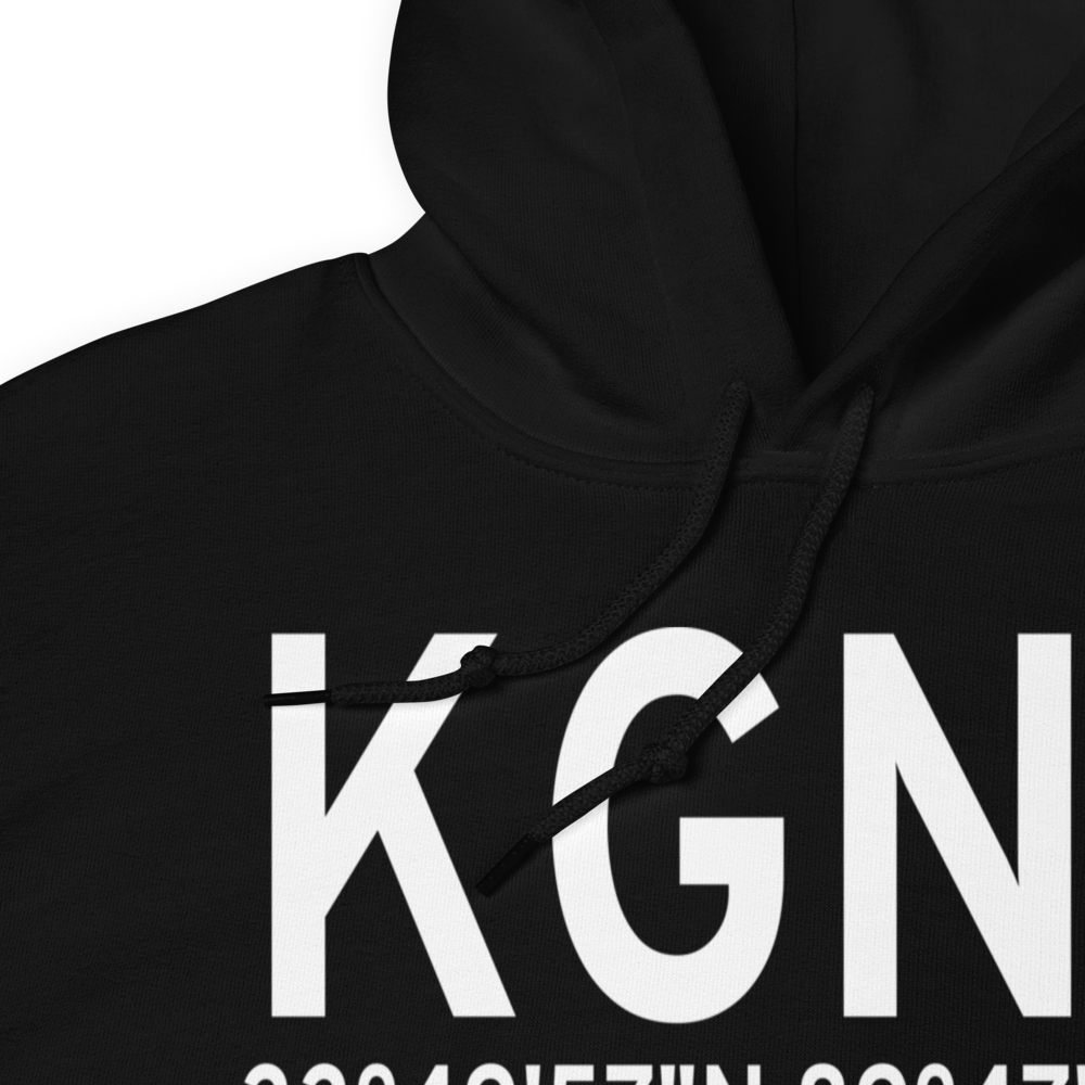 Grenada Municipal Airport (KGNF) ICAO Hoodie Sweatshirt 