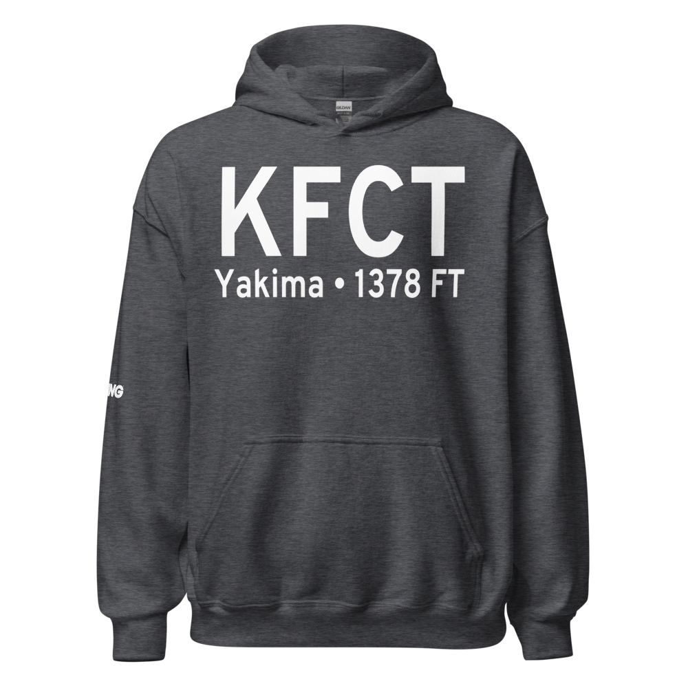 Vagabond Army Heliport (KFCT) ICAO Hoodie Sweatshirt 