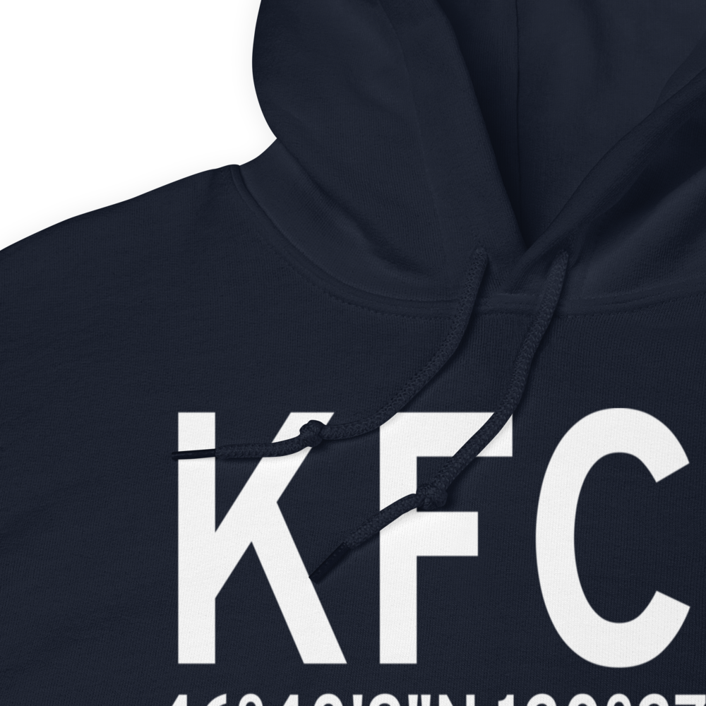 Vagabond Army Heliport (KFCT) ICAO Hoodie Sweatshirt 