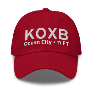 Ocean City Municipal Airport (KOXB) ICAO Hat