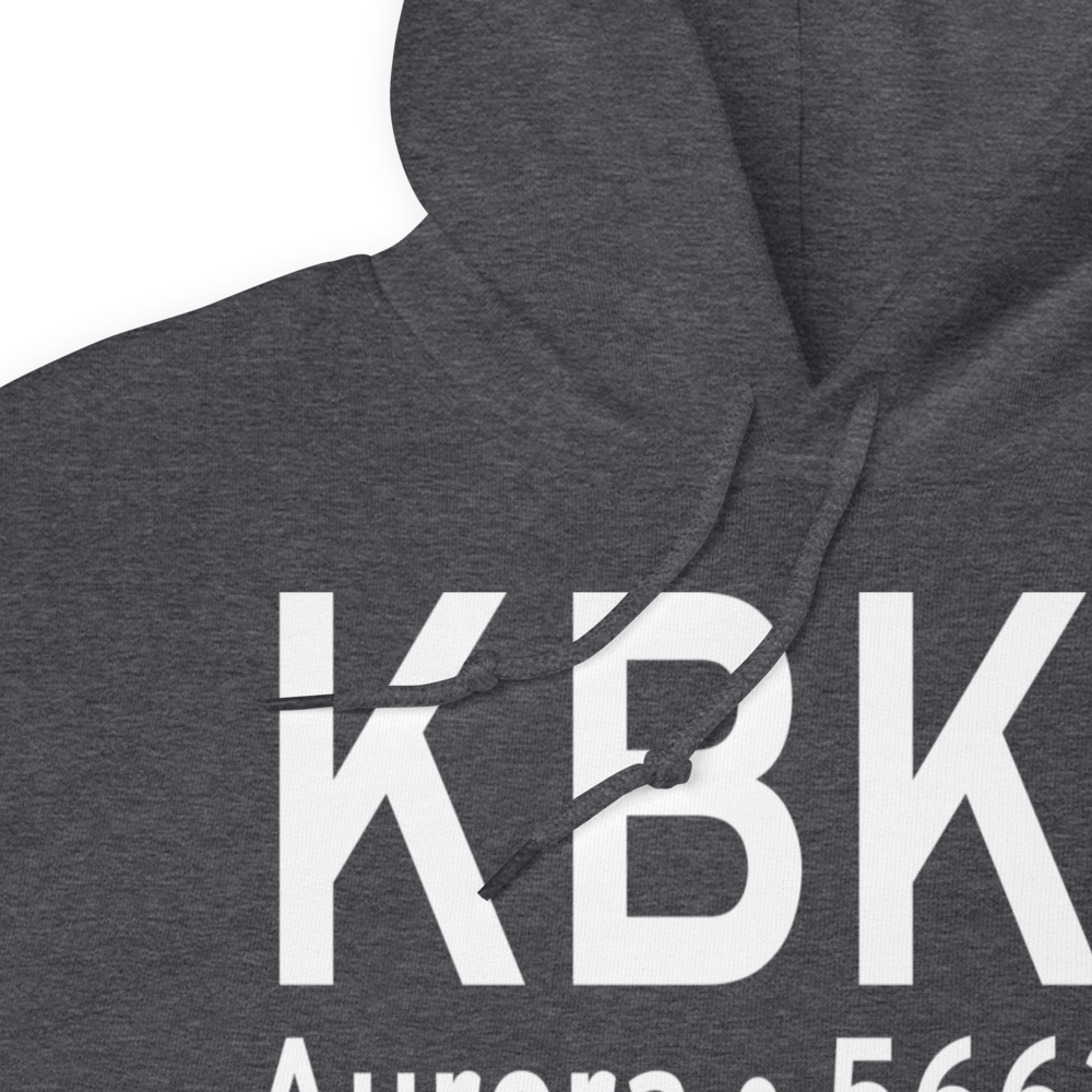 Buckley Air Force Base (KBKF) ICAO Hoodie Sweatshirt 