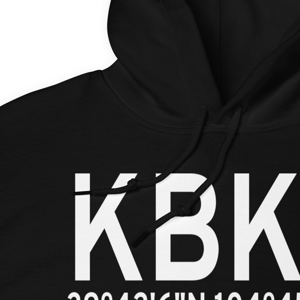 Buckley Air Force Base (KBKF) ICAO Hoodie Sweatshirt 