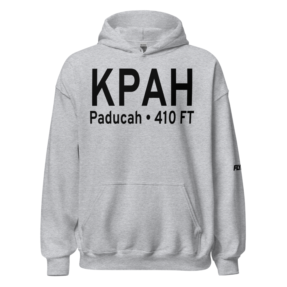 Barkley Regional Airport (KPAH) ICAO Hoodie Sweatshirt 