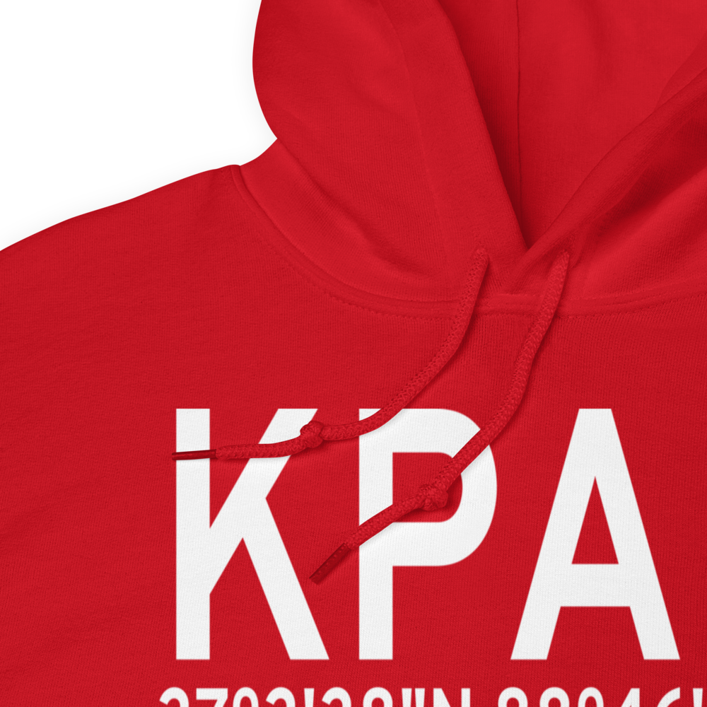 Barkley Regional Airport (KPAH) ICAO Hoodie Sweatshirt 