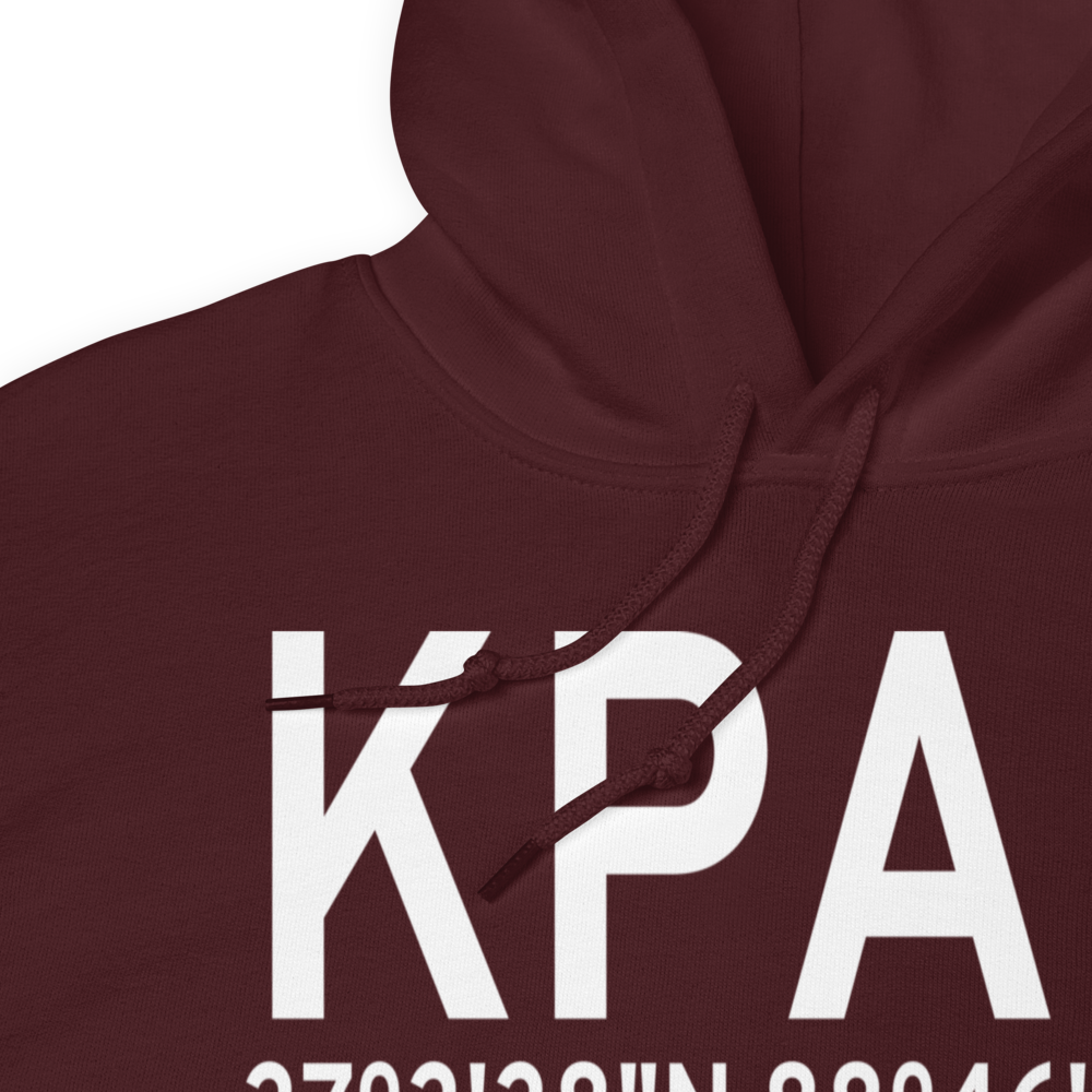 Barkley Regional Airport (KPAH) ICAO Hoodie Sweatshirt 