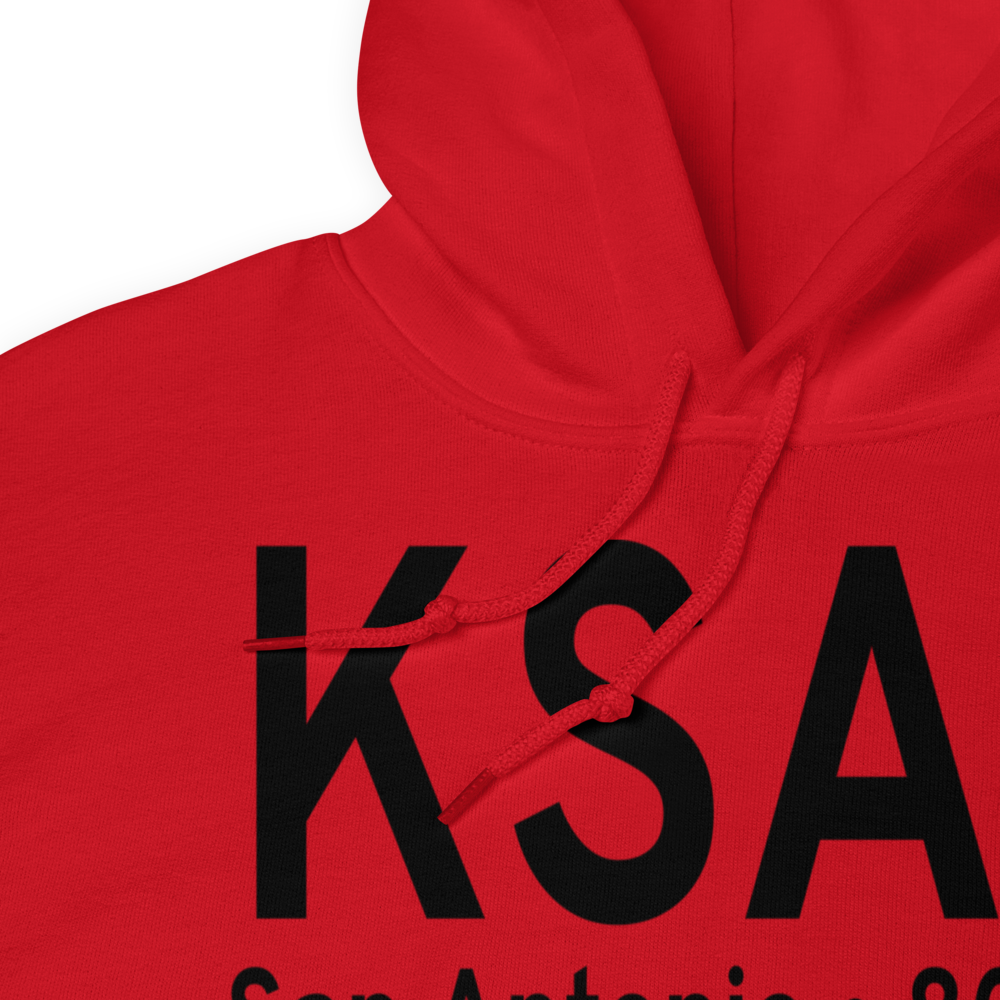 San Antonio International Airport (KSAT) ICAO Hoodie Sweatshirt 