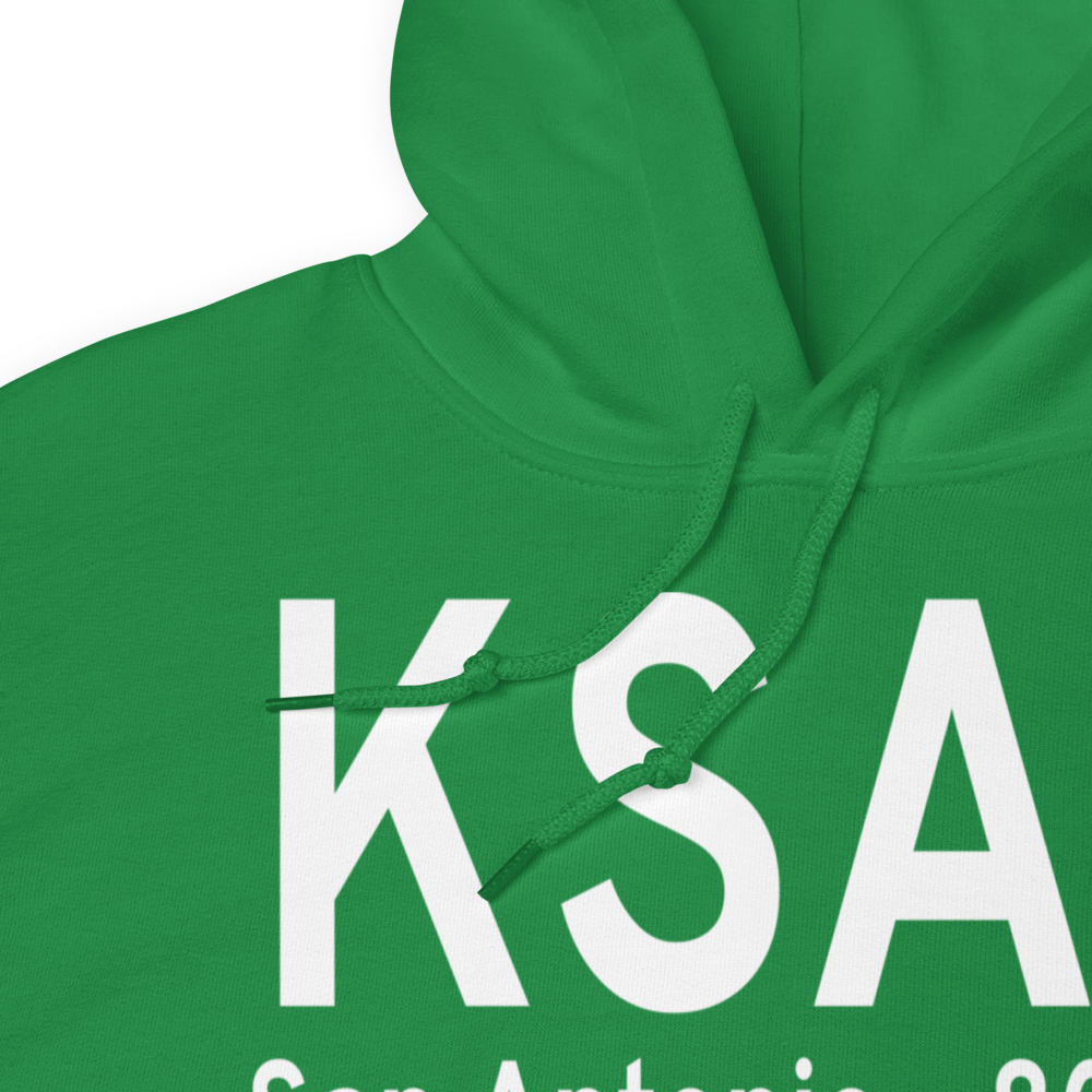San Antonio International Airport (KSAT) ICAO Hoodie Sweatshirt 