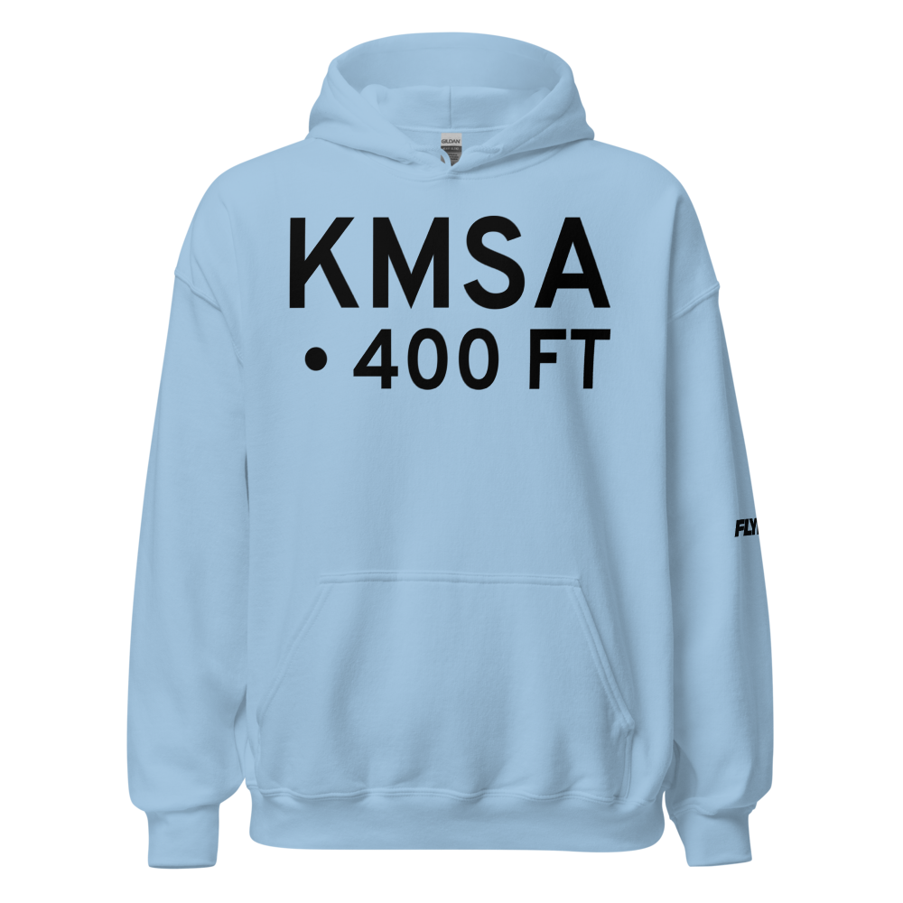 Mt Pleasant Airport (KMSA) ICAO Hoodie Sweatshirt 