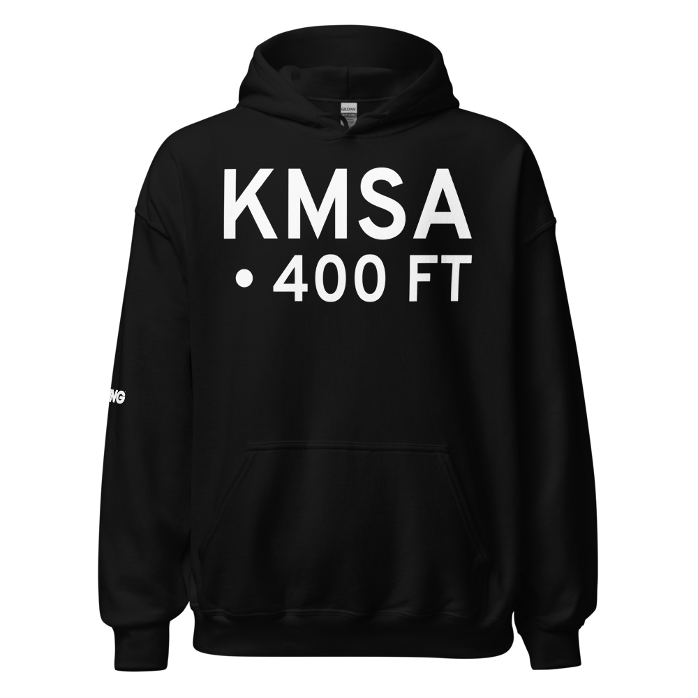 Mt Pleasant Airport (KMSA) ICAO Hoodie Sweatshirt 