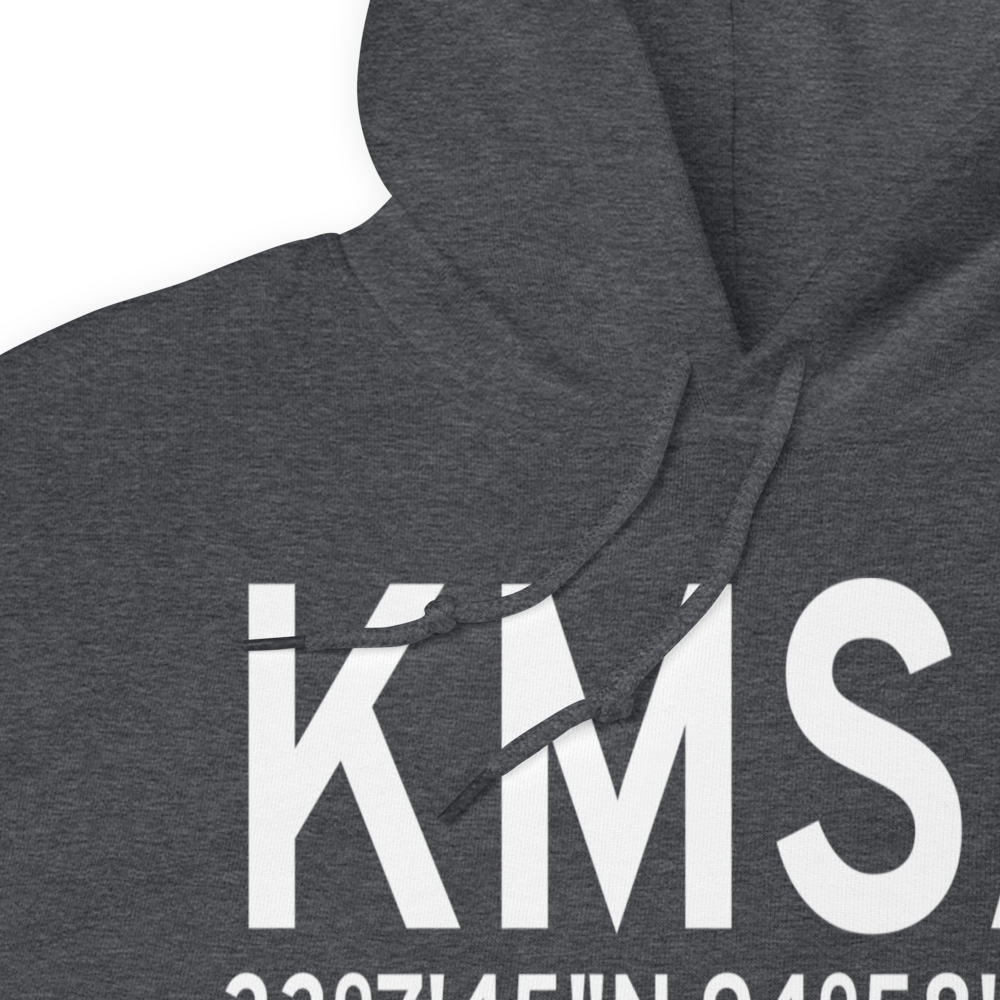 Mt Pleasant Airport (KMSA) ICAO Hoodie Sweatshirt 