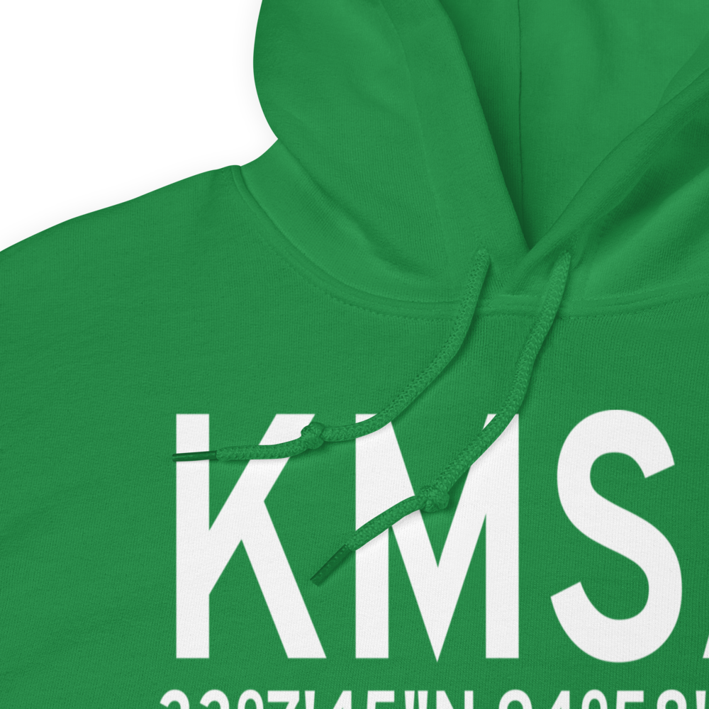 Mt Pleasant Airport (KMSA) ICAO Hoodie Sweatshirt 