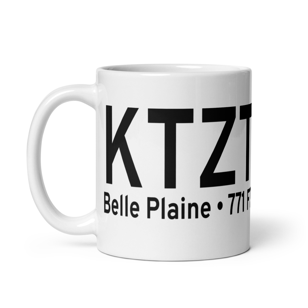 Belle Plaine Municipal Airport (KTZT) ICAO Mug 