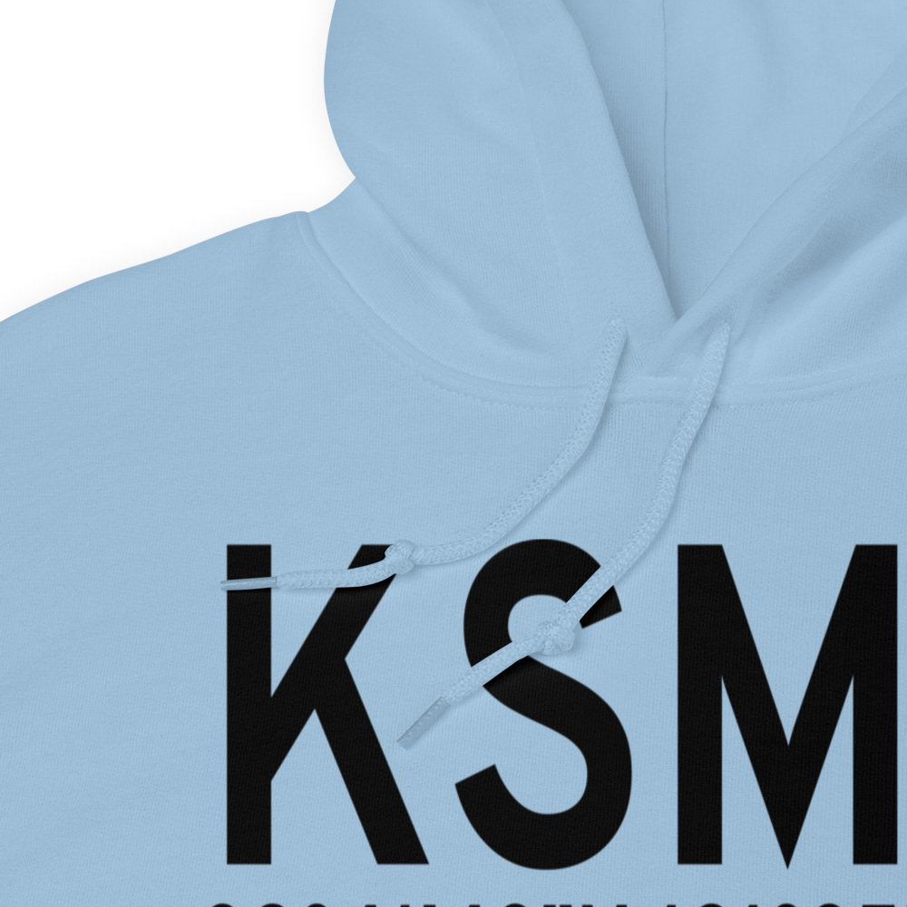 Sacramento International Airport (KSMF) ICAO Hoodie Sweatshirt 