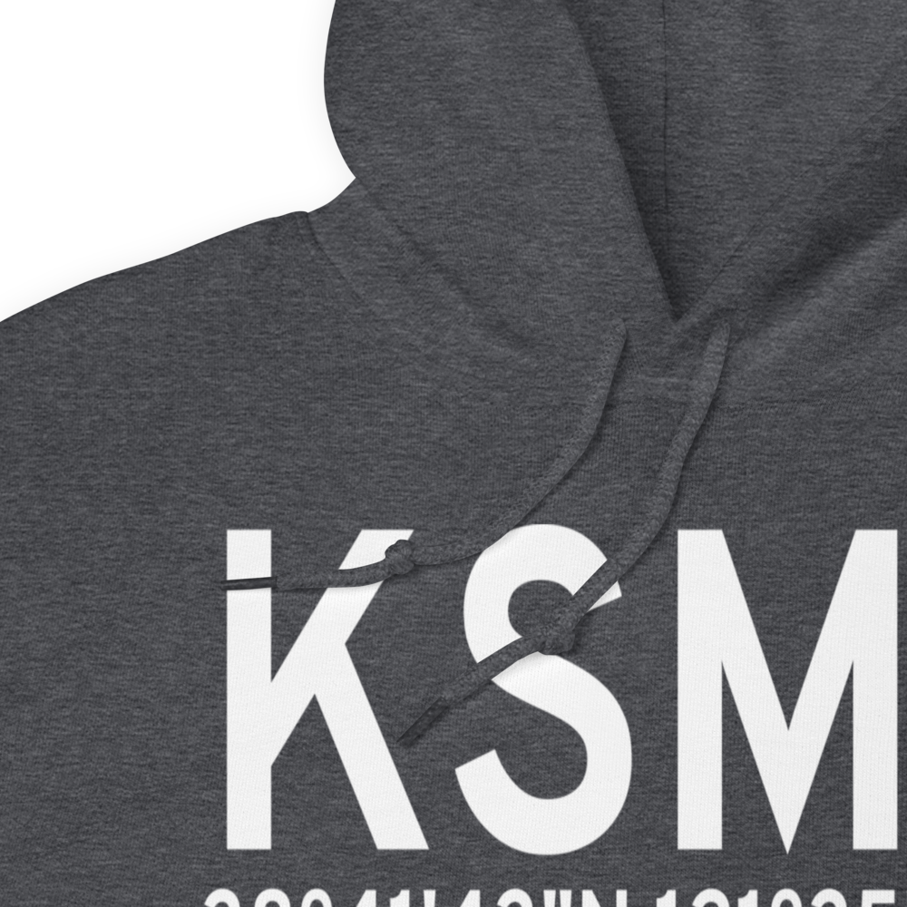 Sacramento International Airport (KSMF) ICAO Hoodie Sweatshirt 