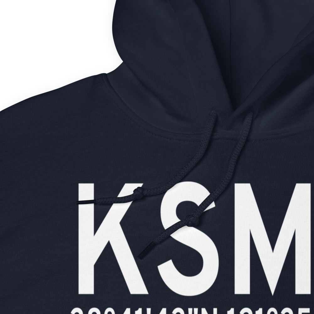 Sacramento International Airport (KSMF) ICAO Hoodie Sweatshirt 