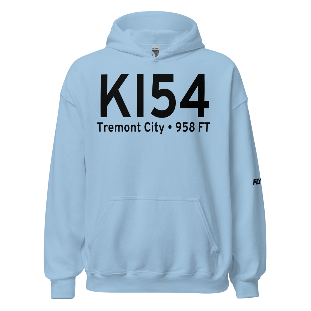 Mad River Airpark (KI54) ICAO Hoodie Sweatshirt 