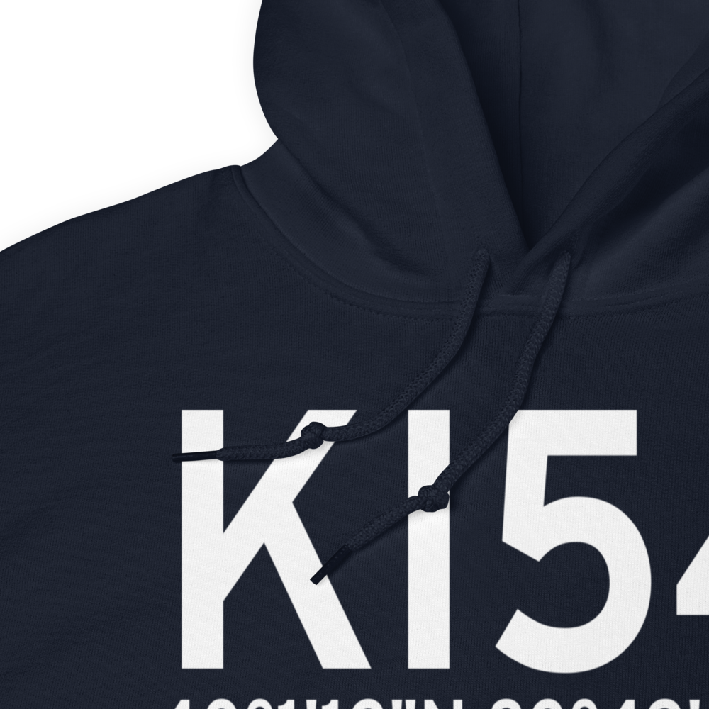 Mad River Airpark (KI54) ICAO Hoodie Sweatshirt 