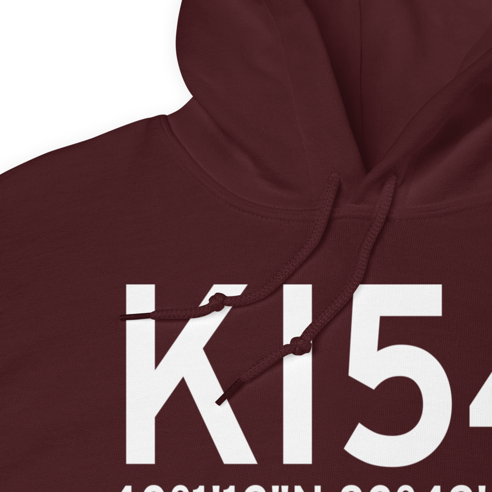 Mad River Airpark (KI54) ICAO Hoodie Sweatshirt 