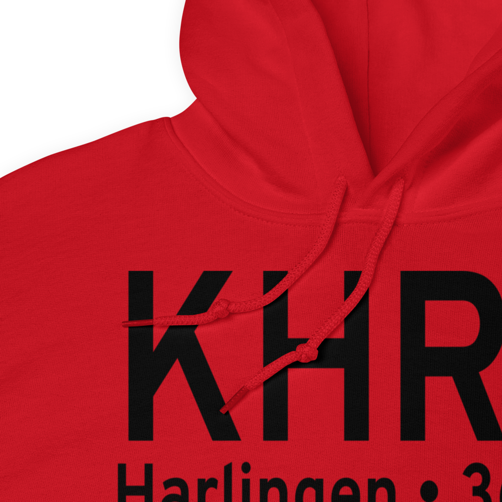 Valley International Airport (KHRL) ICAO Hoodie Sweatshirt 