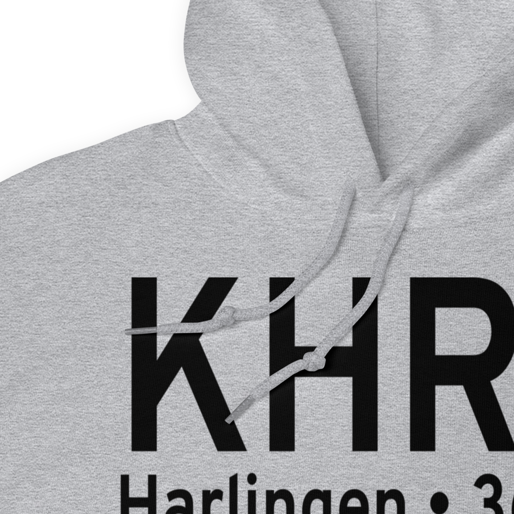 Valley International Airport (KHRL) ICAO Hoodie Sweatshirt 