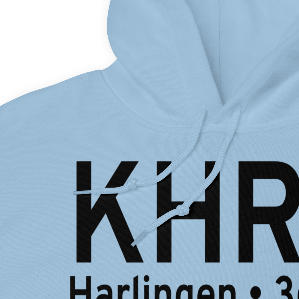 Valley International Airport (KHRL) ICAO Hoodie Sweatshirt 