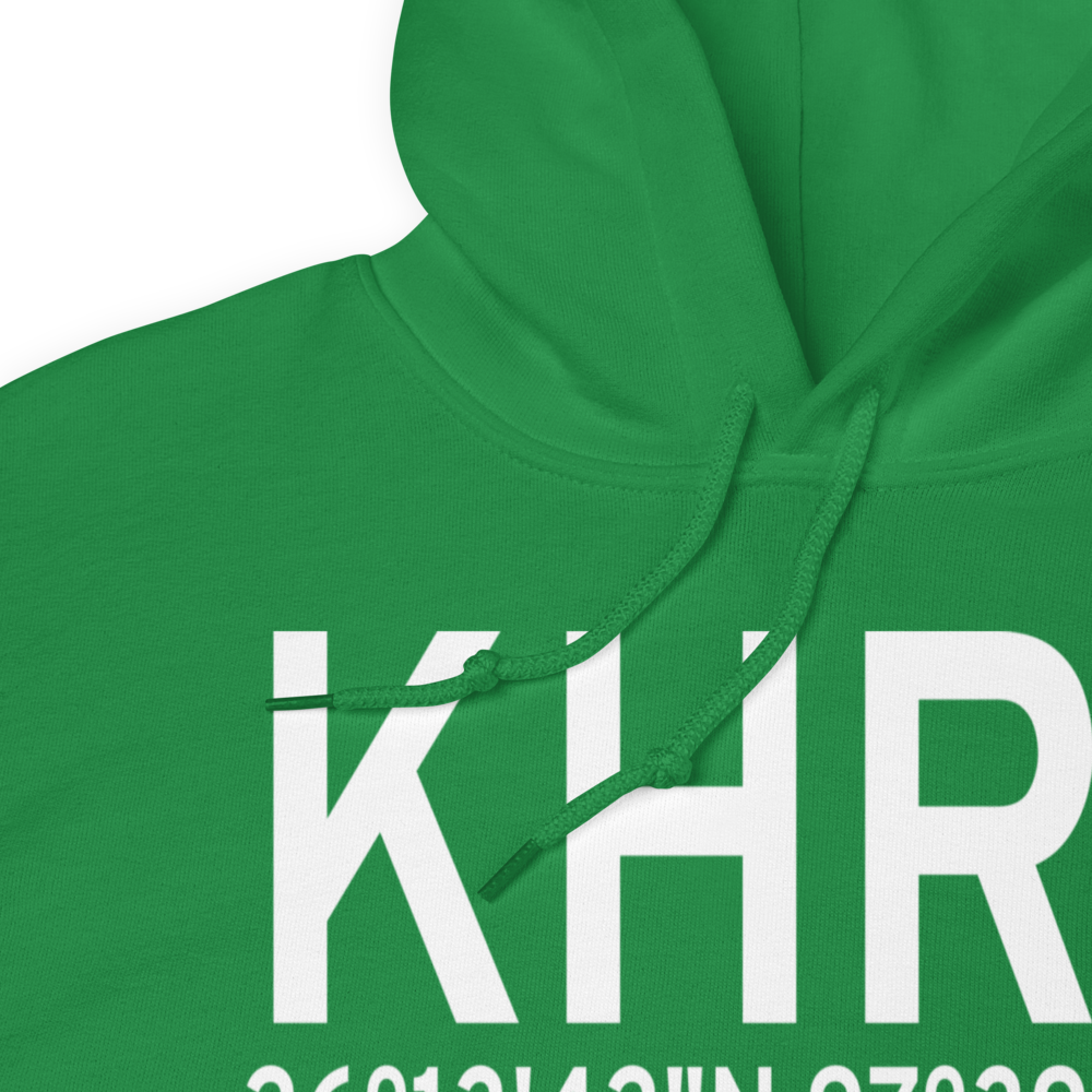 Valley International Airport (KHRL) ICAO Hoodie Sweatshirt 