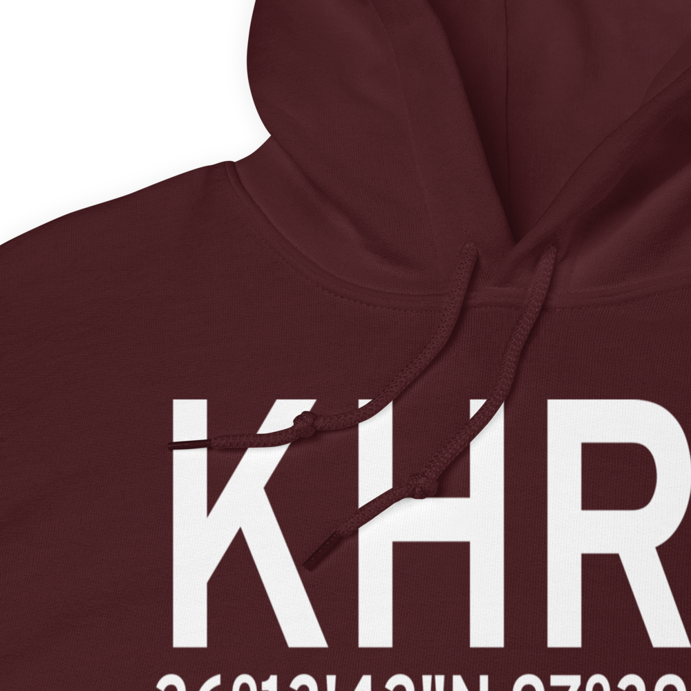 Valley International Airport (KHRL) ICAO Hoodie Sweatshirt 