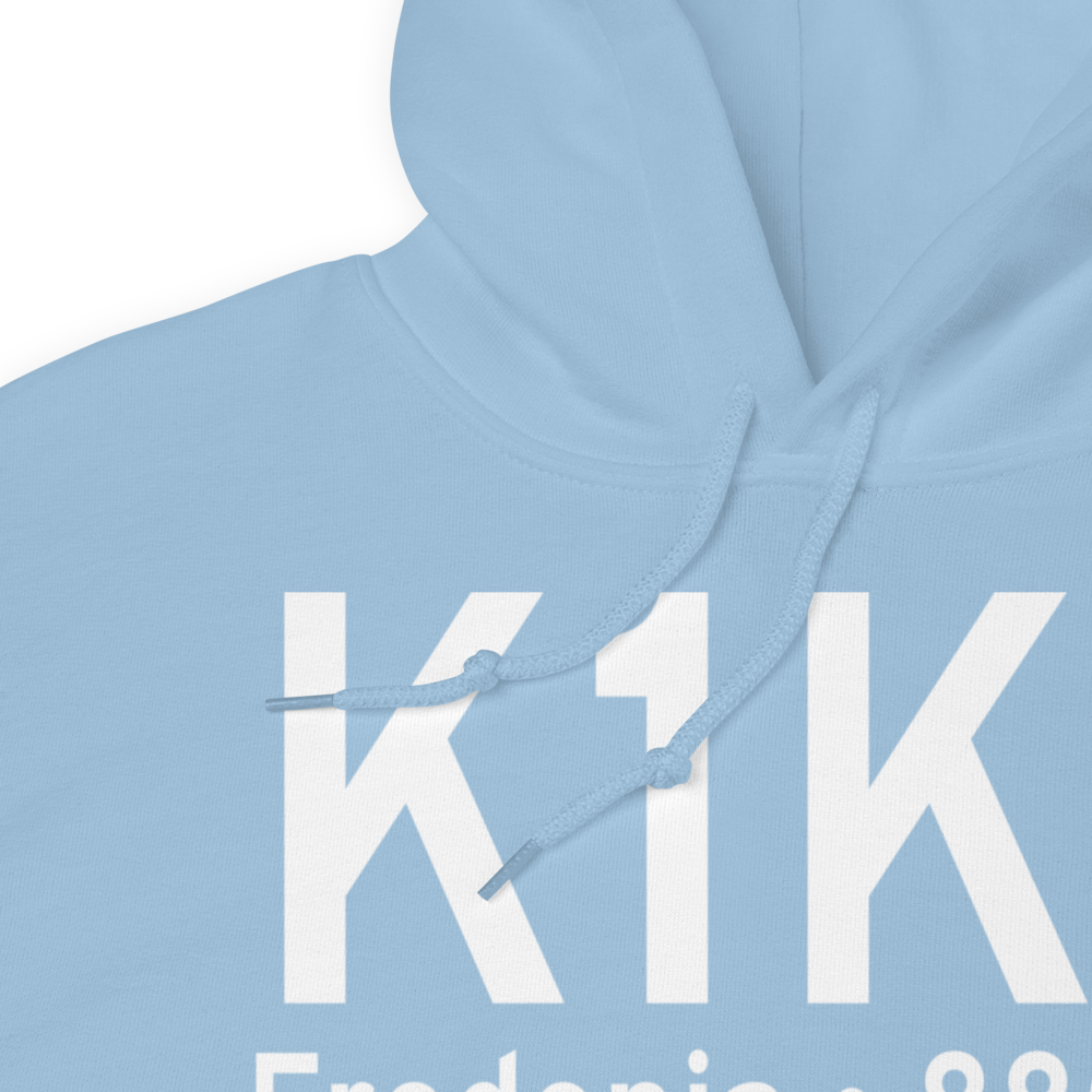 Fredonia Airport (K1K7) ICAO Hoodie Sweatshirt 