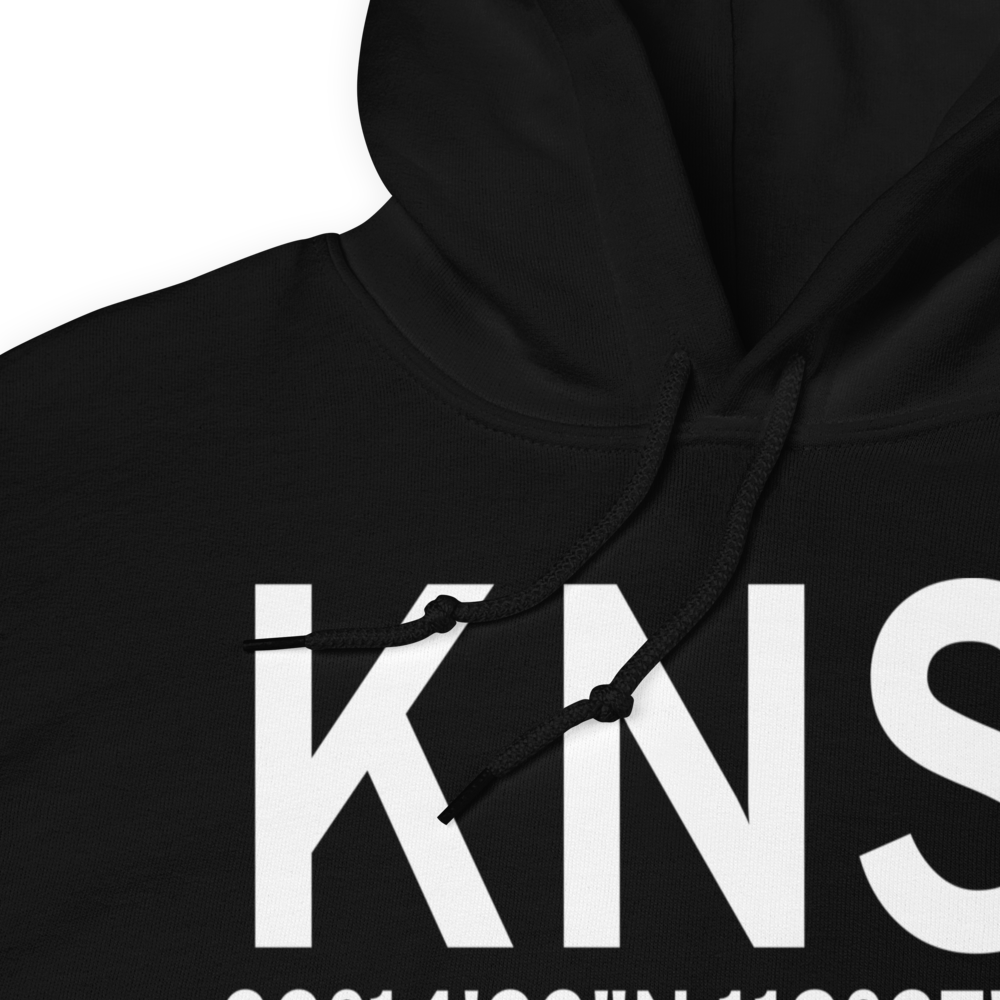 San Nicolas Island Nolf Airport (KNSI) ICAO Hoodie Sweatshirt 