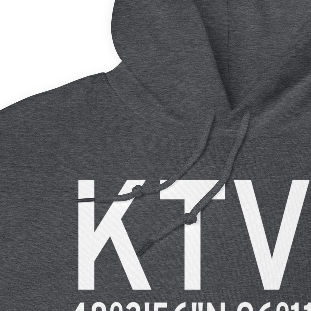 Thief River Falls Regional Airport (KTVF) ICAO Hoodie Sweatshirt 