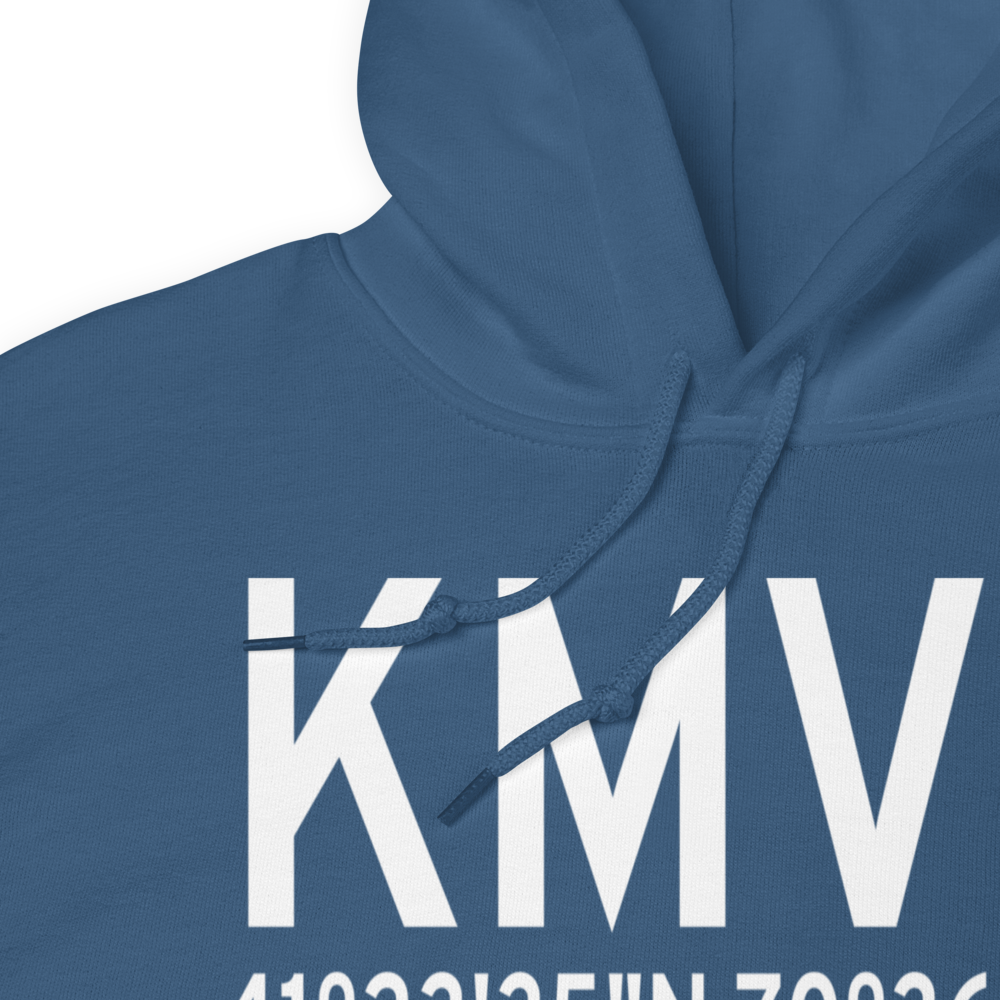 Martha's Vineyard Airport (KMVY) ICAO Hoodie Sweatshirt 