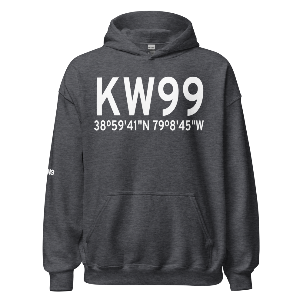 Grant County Airport (KW99) ICAO Hoodie Sweatshirt 