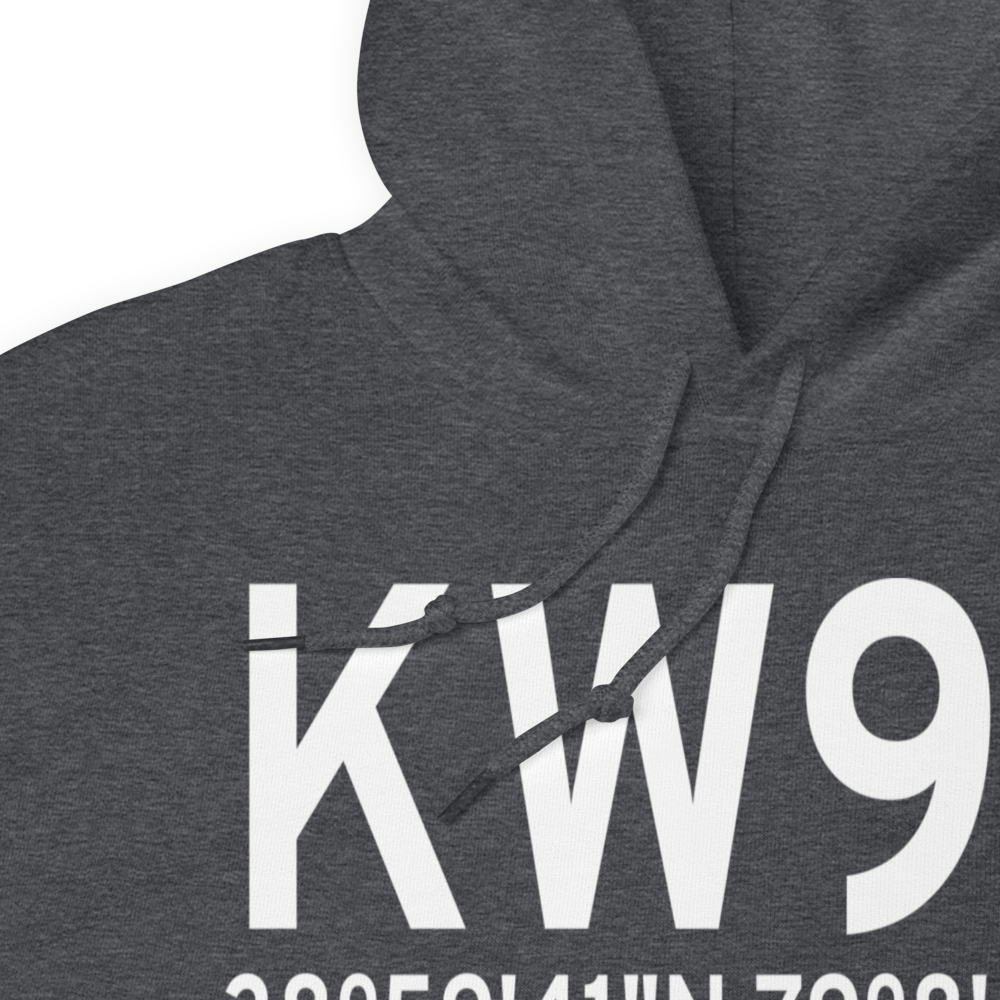 Grant County Airport (KW99) ICAO Hoodie Sweatshirt 