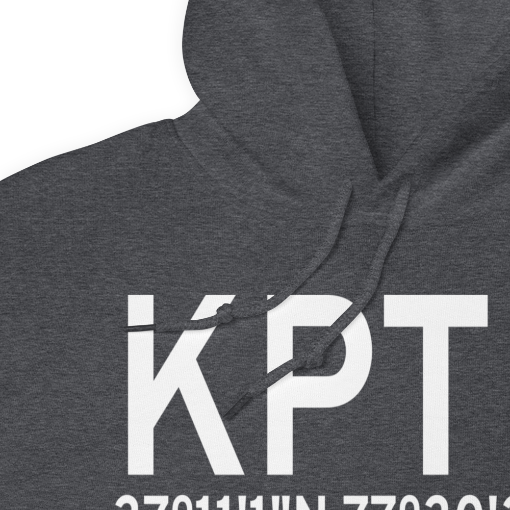 Dinwiddie County Airport (KPTB) ICAO Hoodie Sweatshirt 