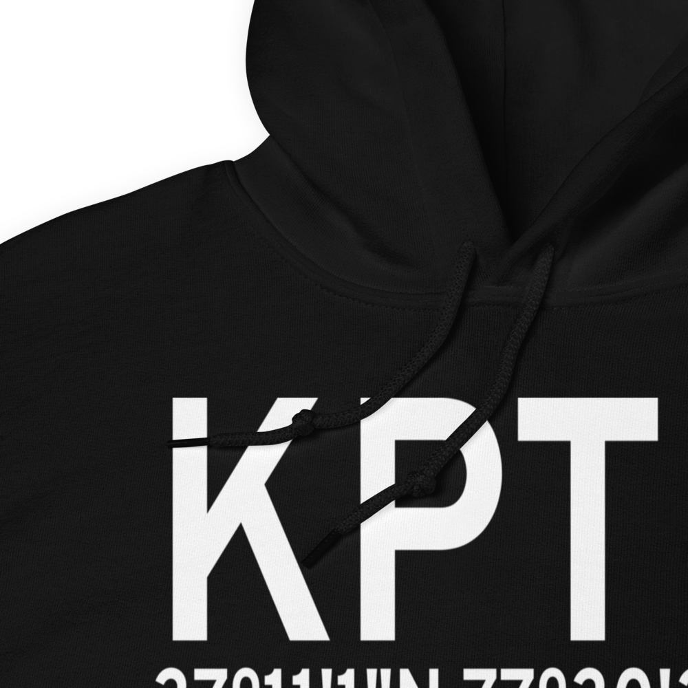 Dinwiddie County Airport (KPTB) ICAO Hoodie Sweatshirt 