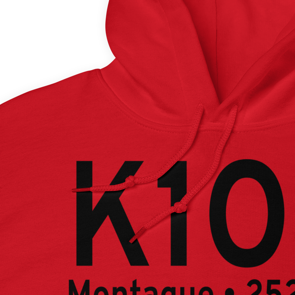 Montague-Yreka Rohrer Field (K1O5) ICAO Hoodie Sweatshirt 