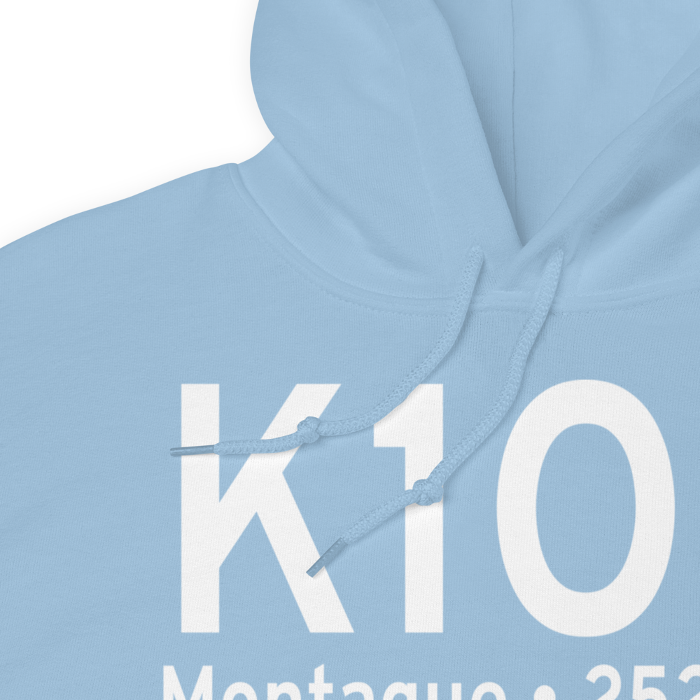 Montague-Yreka Rohrer Field (K1O5) ICAO Hoodie Sweatshirt 