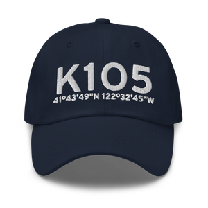 Montague-Yreka Rohrer Field (K1O5) ICAO Hat