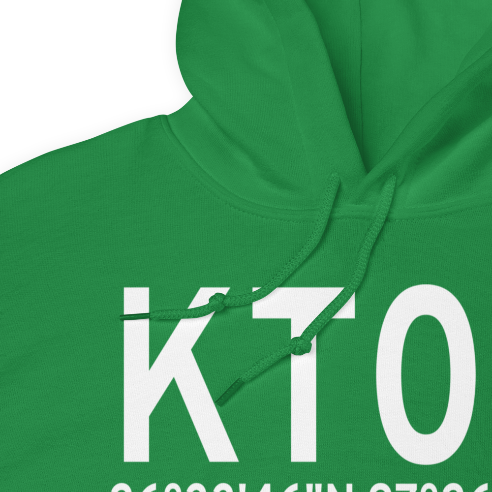 Charles R Johnson Airport (KT05) ICAO Hoodie Sweatshirt 