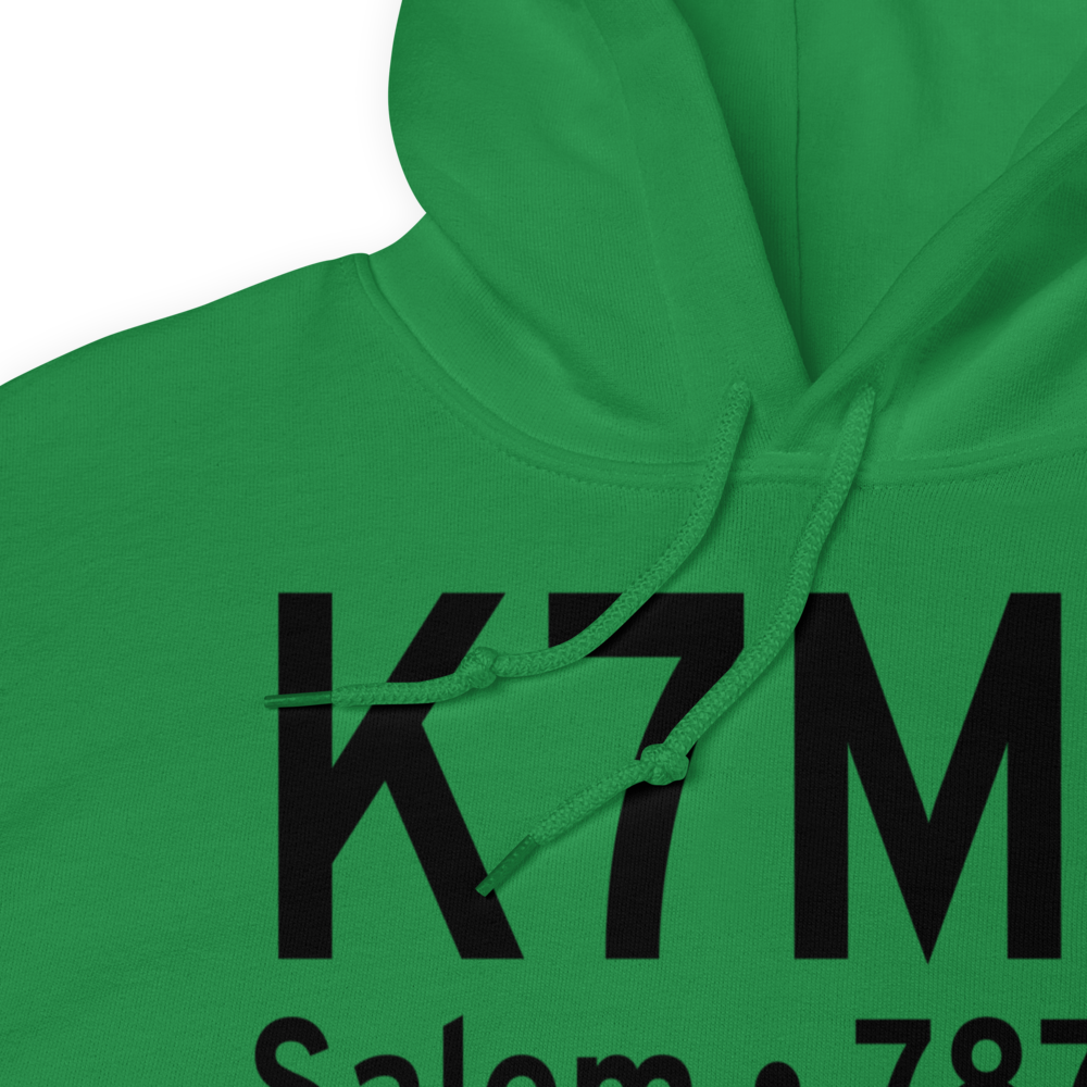 Salem Airport (K7M9) ICAO Hoodie Sweatshirt 