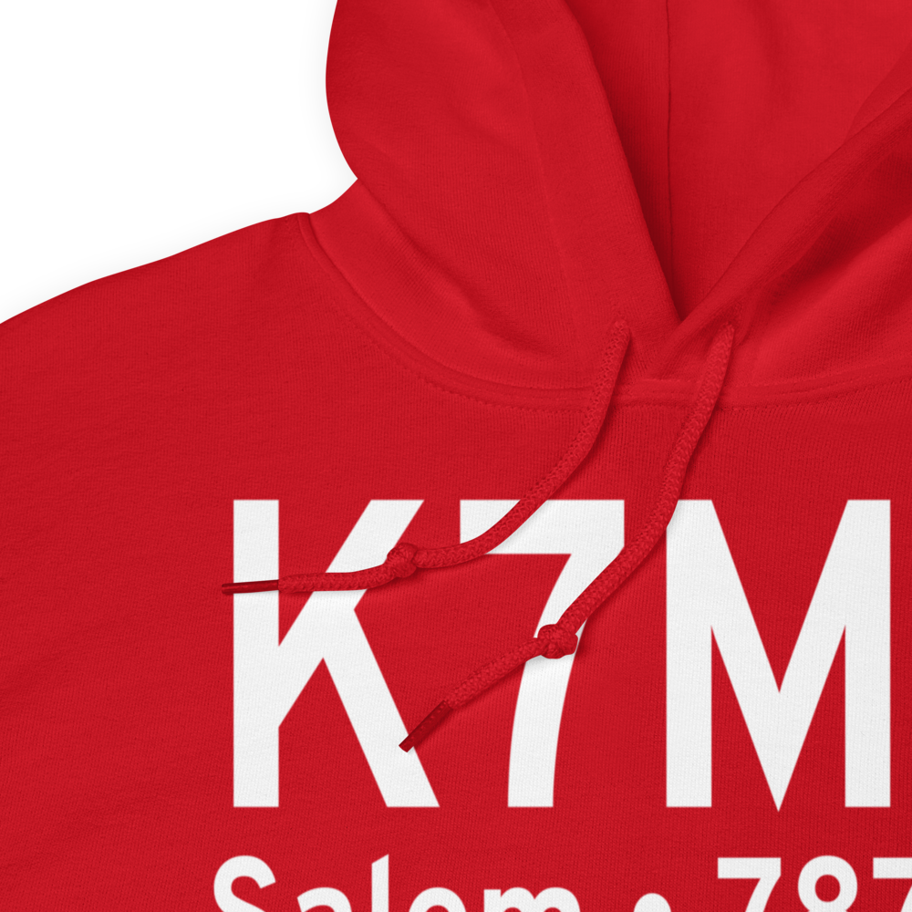 Salem Airport (K7M9) ICAO Hoodie Sweatshirt 