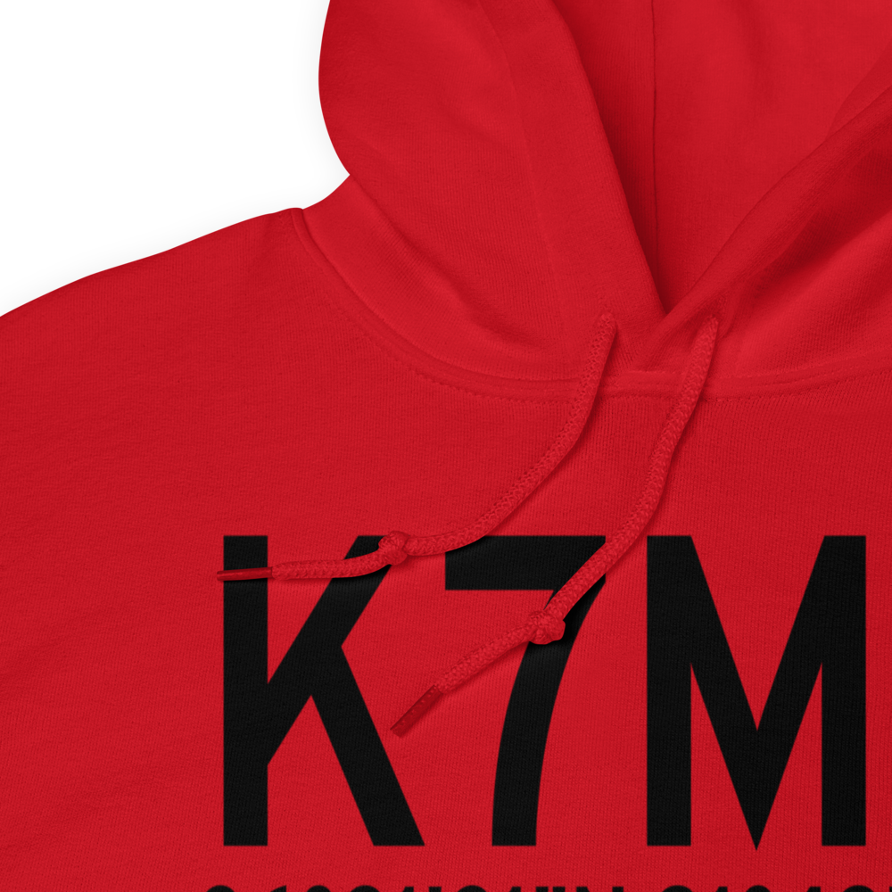 Salem Airport (K7M9) ICAO Hoodie Sweatshirt 