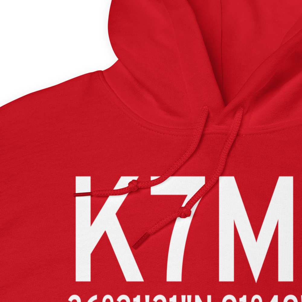 Salem Airport (K7M9) ICAO Hoodie Sweatshirt 