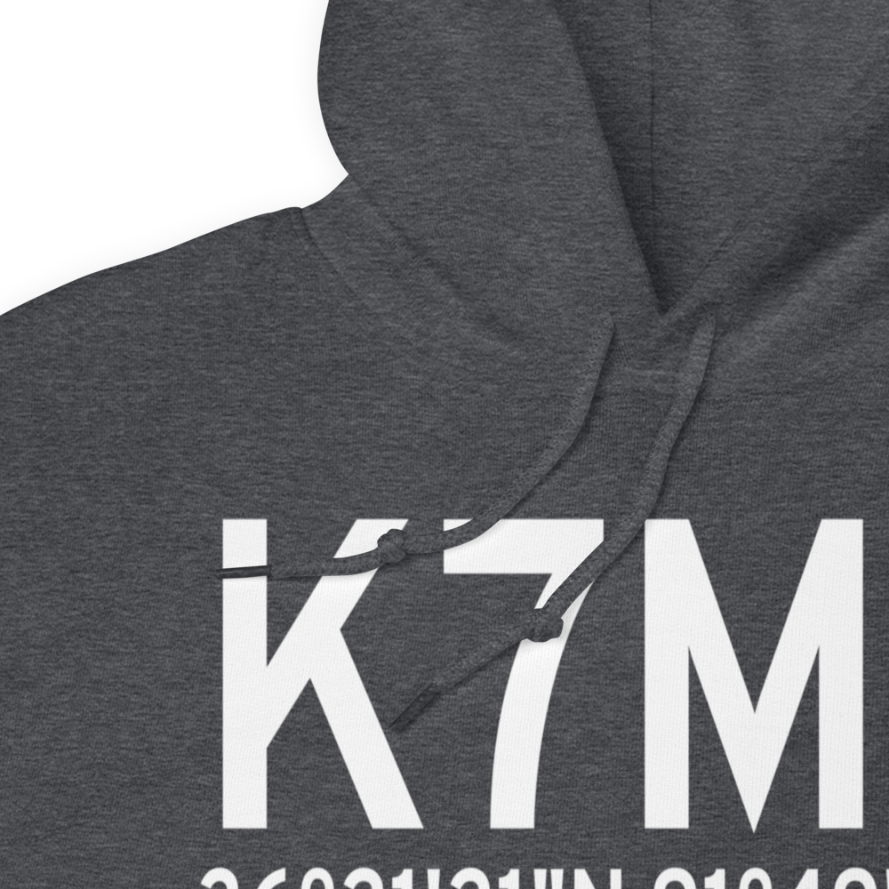 Salem Airport (K7M9) ICAO Hoodie Sweatshirt 