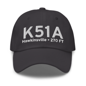 Hawkinsville Pulaski County Airport (K51A) ICAO Hat