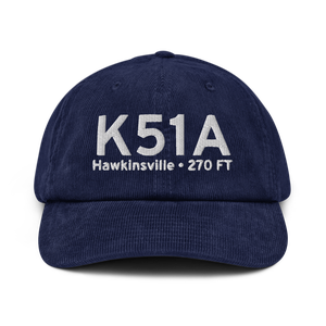 Hawkinsville Pulaski County Airport (K51A) ICAO Hat